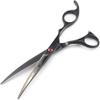 4Pcs Set Pet Grooming Professional Salon Hairdressing Scissors,Hairdo Scissors Tool Kit Comb for Haircut Hair Styling,Black view 3