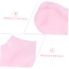 Didiseaon Moisturizing Treatment Socks for Cracked Heels Elastic Foot Care Sock for Dry Rough Callused Skin Comfortable for Men and Women Pink view 4
