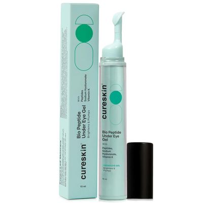 Under Eye Gel for Dark Circles for Women and Men | Bio-Peptide Under Eye Gel to Reduce Dark Circles, Puffiness & Wrinkles