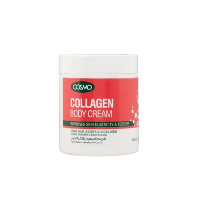 CD COSMO DESIGNS Collagen Body Cream 500ml | 17.6 fl.oz | Skin-Loving Moisture for Silky, Smooth All Skin Types (17.6 fl.oz, Collagen)