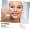 Beaupretty 300 Pcs Thickened Three Layer Makeup Cotton Rounds Facial Pads for Makeup Removal Skin Care Soft Odorless Lint Cotton Pads view 4