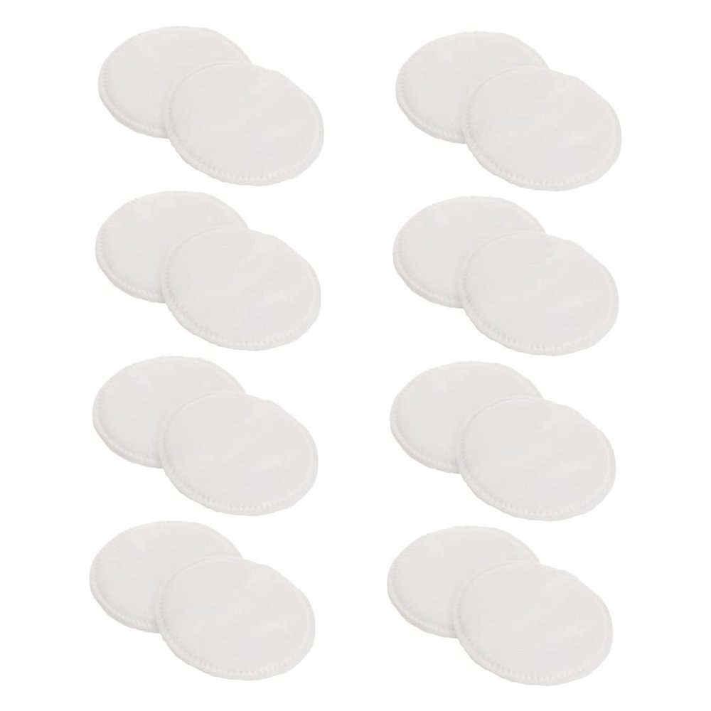 NOLITOY 300 Pcs Thickened Three Layer Cotton Rounds for Face Makeup Removal Soft Facial Cotton Pads for Skin Care Odorless Lightweight and Skin Friendly