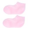 Didiseaon Moisturizing Treatment Socks for Dry Cracked Feet Soft Callus Repair with Durable Elastic Dryness Foot Care for Rough Skin Lightweight and Protection Pink view 1