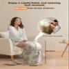 Foot Bath Basin Portable Travel Collapsible Foot Basin Folding Foot Bath Tub Soaking Feet Bucket for Camping Washing Fully Wrapped Knee Fumigation view 3