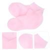 Baluue Moisturizing Foot Care Sock for Rough Skin Elastic Natural Material Feet Treatment Durable Comfortable Plantar Fasciitis Socks Pink Exfoliating and Hydrating Protection view 3
