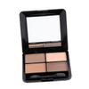 Baluue Colors Matte Eyeshadow Palette with Mirror and Sponge Elegant Brown Silky Shine Makeup for Professional Salon and Home Use Compact Design view 1