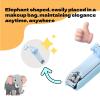 1Pcs Nail Clippers Cute Elephant Toenail Clippers Nail Cutter for Men/Women view 4