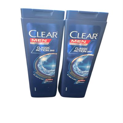 2 X Clear Men Anti Dandruff SHAMPOO classic action all Scalp & Hair 250 ML