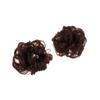 Beaupretty 2Pcs Synthetic Hair Bun Light Brown Hair Plate Tool for Women Delicate Headwear Chignon Wig for Volume and Fullness Durable Easy to Use view 1