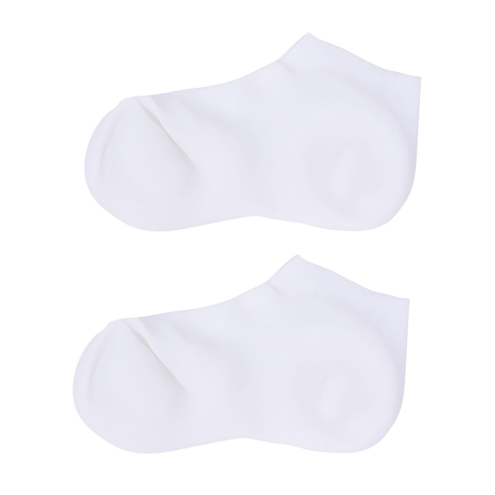 Didiseaon Moisturizing Foot Skin Socks for Cracked Heels Exfoliating and Nourishing Unisex Foot Care Stockings Soft Elastic Protective Socks Repair and Hydration White