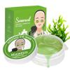 Belluxe Under Eye Patches - Hydrogel Eye Mask for Dark Circles & Puffy Eyes, Korean Collagen Eye Gel Patches with Seaweed, Intense Hydrating Care view 1