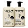 California Naturals Coconut Shampoo & Conditioner, Natural, Vegan, Cruelty, Silicone, Paraben, and Sulfate Free Shampoo, All Hair Types, 20 Fl Oz (Pack of 2), Classic Clean Coconut view 1