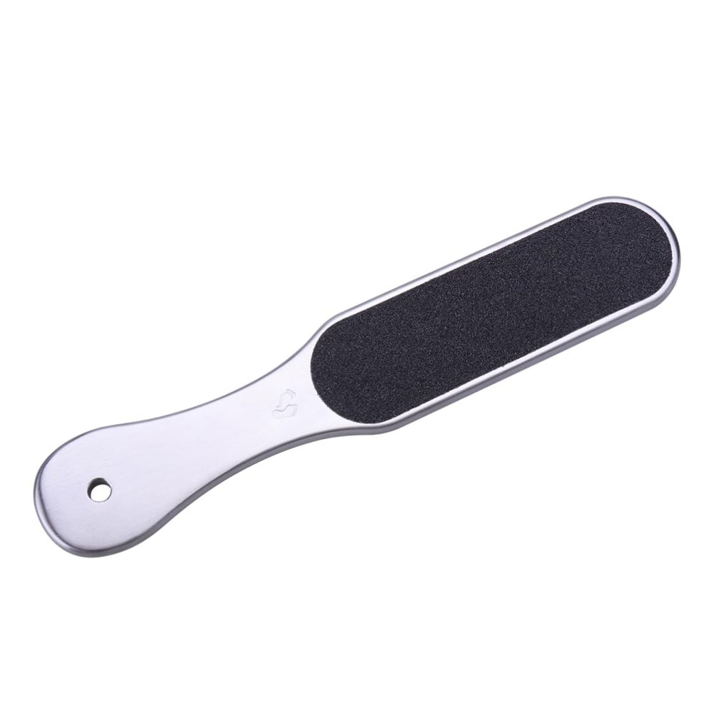 Baluue Stainless Steel Foot File Pedicure Kit with Coarse and Fine Sanding Discs Callus Remover Tool for Dry and Wet Feet Exfoliating Dead Skin Promotes Healthy Skin and Circulation