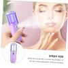 PACKOVE Portable Nano Facial Mist Sprayer Capacity Handheld Skin Moistener with Nanometer Atomization for and Cell Circulation Purple Compact Face Steamer for Makeup view 2