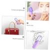 PACKOVE Portable Nano Facial Mist Sprayer Capacity Handheld Skin Moistener with Nanometer Atomization for and Cell Circulation Purple Compact Face Steamer for Makeup view 3