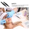 Baluue 6pcs Stainless Steel Eyelash Extension Tweezers for Precise Makeup Grooming Multifunctional Beauty Tools for False Lash Application and Eyebrow Shaping Portable and Durable view 2