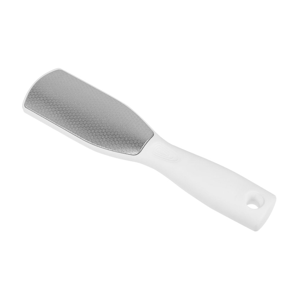 Baluue Stainless Steel Foot Care Rasp Pedicure Tool Ergonomic Dead Skin Remover for Callus Removal Washable Reusable Foot File for Smooth Heels and Treatment