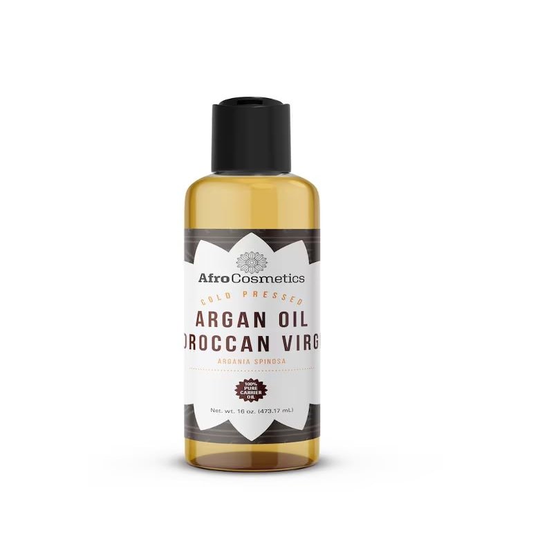 AFROCOSMETICS Argan Oil Natural Moisturizer for the Skin and Hair 16 OZ
