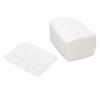 BTSEURY Disposable Makeup Remover Pads Soft Cotton 3 Layer Pressed Edges Double Sided Absorbent Nail Art Cleaning Pads with Tightly Bonded Lint Design for Beauty Skincare Routine (100 Pieces) view 4