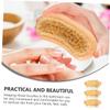 Beaupretty 3Pcs Wooden Nail Brush Double Sided Boar Bristle Scrubbing Cleaner for Fingernail and Hand Cleaning Eco Friendly Natural Bristle Comfortable Grip for Nail Art and Pedicure view 4