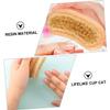 Baluue 3Pcs Double Sided Beechwood Nail Brush with Bristles for Fingernail Cleaning and Scrubbing Portable Nail Scrubber for Adults Suitable for Home Bathroom Kitchen Use view 4