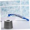 SKISUNO 2pcs Aluminum Razor Base Stand for Manual Shaving Razors Lightweight Portable with Wear Resistant Slip Resistant Stable Base Bathroom Organizer for Men and Travel Use view 4