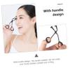 Baluue 3 Sets Eyelash Curlers with Silicone Refill Pads Durable and Silicone Makeup Tool Portable Compact for Women Travel and Daily Use view 2