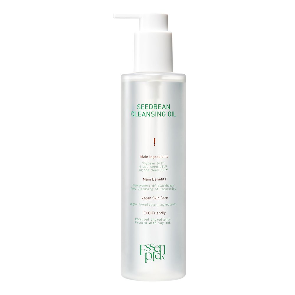 Essenpick SeedBean DeepPore Cleansing Oil  Gentle PorePurifying Oil for Blackhead Removal & Hydration
