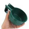 Didiseaon Wide Mouth Shaving Cream Bowl for Men Durable Plastic Shaving Soap Container with Large Capacity Thick Break Bowl for Wet Shave Convenient Portable Grooming Accessory view 2