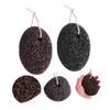 Healifty 2pcs Pumice Stone Foot Scrubber with Rope Exfoliating Callus Remover for Feet Care Softens Hard Skin and Dead Skin Removal for view 4