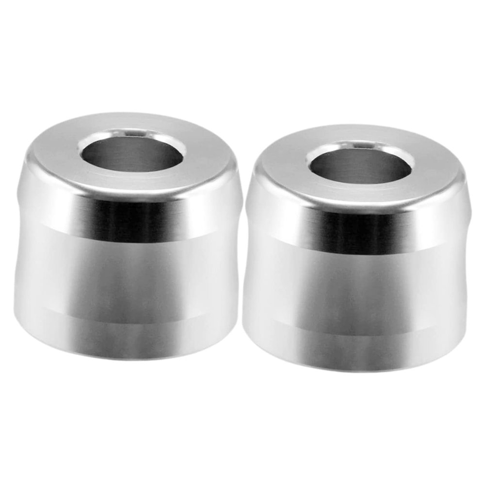 Beaupretty 2pcs Aluminum Alloy Razor Stand for Daily Use Stable and Practical Shaver Holder Lightweight Beard Brush Organizer Durable Safety Razor Storage for Home and Travel