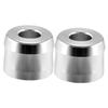 Beaupretty 2pcs Aluminum Alloy Razor Stand for Daily Use Stable and Practical Shaver Holder Lightweight Beard Brush Organizer Durable Safety Razor Storage for Home and Travel view 1