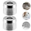 Beaupretty 2pcs Aluminum Alloy Razor Stand for Daily Use Stable and Practical Shaver Holder Lightweight Beard Brush Organizer Durable Safety Razor Storage for Home and Travel view 4