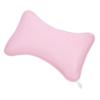 FOMIYES Non Slip Tub Pillow with Suction Cups Ergonomic Bath Neck and Shoulder Support Cushion Durable Mesh Bathtub Headrest for Standard and Hot Tubs Pink view 1