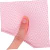 FOMIYES Non Slip Tub Pillow with Suction Cups Ergonomic Bath Neck and Shoulder Support Cushion Durable Mesh Bathtub Headrest for Standard and Hot Tubs Pink view 3