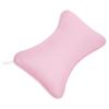 VOSAREA Non Slip Tub Pillow with Strong Suction Cups Mesh Bathtub Cushion for Neck Head and Shoulder Support Durable Pink Bath Pillow Compatible with Standard Oval Alcove and Corner Soak view 1