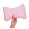 VOSAREA Non Slip Tub Pillow with Strong Suction Cups Mesh Bathtub Cushion for Neck Head and Shoulder Support Durable Pink Bath Pillow Compatible with Standard Oval Alcove and Corner Soak view 4