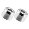 Healifty 2pcs Aluminum Alloy Razor Stand with Wear Resistant Slip Resistant Base Durable Shaving Brush Holder for Bathroom Organization and Stable Shaver Storage view 1