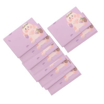 Ipetboom 10 Boxes Portable Double Sided Oil Blotting Paper for Oily Skin Ultra Thin Absorbing for Face Lightweight Compact for Travel and Daily Use