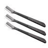 Healifty 12Pcs Safety Eyebrow Trimmers Multi Function Lightweight Eyebrow Razors Non Slip Grip Easy Control Makeup Accessories for Precise Facial Hair Grooming and Travel Use view 1
