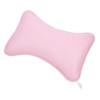 Beaupretty Non Slip Bathtub Pillow with Strong Suction Cups Mesh Head and Neck Support Cushion for Standard Oval and Corner Tubs Pink Backrest Pad view 1