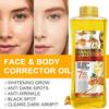Amococo Turmeric & Honey Body Oil, Deep Moisturizing Treatment with Sweet Almond Oil, Vitamin E, and Collagen (16.9 fl oz) view 3