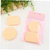 Baluue 2pcs Dry and Wet Use Makeup Sponge Powder Puff Soft Round Facial Cosmetic Puff for Foundation and Pressed Powder Application Suitable for Salon Home and Travel Use view 4