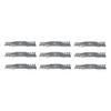 187254 Qty 9: Toothed Mulching Blade Fits AYP 2004 and up view 1