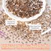 21000Pcs Champagne Gold Rhinestones for Bedazzling Kit, Mix Sizes Jelly Bedazzled Resin Gems, Champagne Gems Bedazzling for Crafting, Flatback Resin Rhinestones for Craft DIY Face Makeup view 4