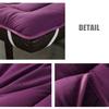 Purple(r),70 * 180cm,LDLCYCN Massage Table Mattress Pad with Elastic Band Non-Slip Comfortable Beauty Mattress Topper with Face Hole Spa Massage Table Protective Pad Lash Bed Pad Square Head view 2