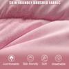 Purple(r),70 * 180cm,LDLCYCN Massage Table Mattress Pad with Elastic Band Non-Slip Comfortable Beauty Mattress Topper with Face Hole Spa Massage Table Protective Pad Lash Bed Pad Square Head view 3