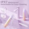 Bikini Trimmer for Women, Electric Razors with Dual Heads, Rechargeable Pubic Hair Trimmer with IPX7 Waterproof, Painless Pro Shaver for Underarm Leg Arm Body Face Private AreaRoyalRose view 3