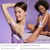 Bikini Trimmer for Women, Electric Razors with Dual Heads, Rechargeable Pubic Hair Trimmer with IPX7 Waterproof, Painless Pro Shaver for Underarm Leg Arm Body Face Private AreaRoyalRose view 4