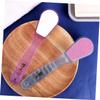 ASAKKURA 2Pcs Double Sided Foot Grinding Stone Dead Skin Remover for Callus Removal Natural Foot Care Pedicure Tools Moist Skin Exfoliation Random Color view 3